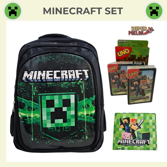 Minecraft set- Cool Školarac🎒⛏