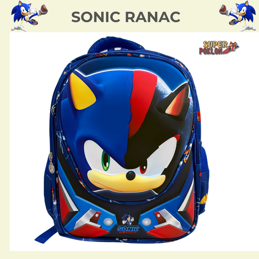 Sonic vs Shadow - Školski Ranac🎒💨