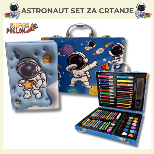 Set za Crtanje –Jednorog  ili Astronaut 🚀🦄