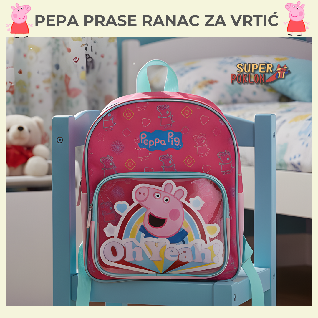 Pepa Prase - Ranac za vrtić💗🎒