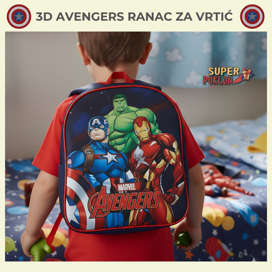 Avengers 3D Ranac - Za Prave Male Heroje! 💥🛡️