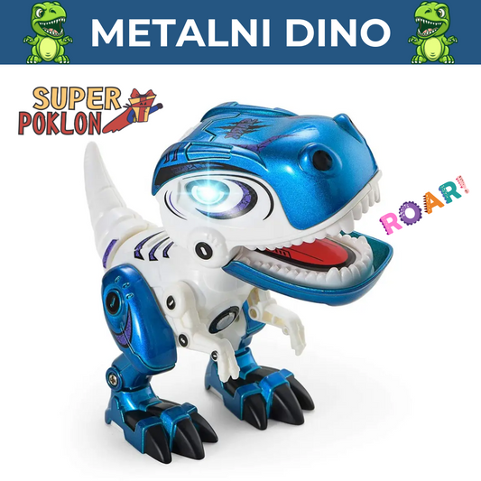 Metalni Dinosaurus 🦖✨