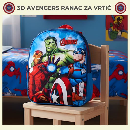 Avengers 3D Ranac - Za Prave Male Heroje! 💥🛡️