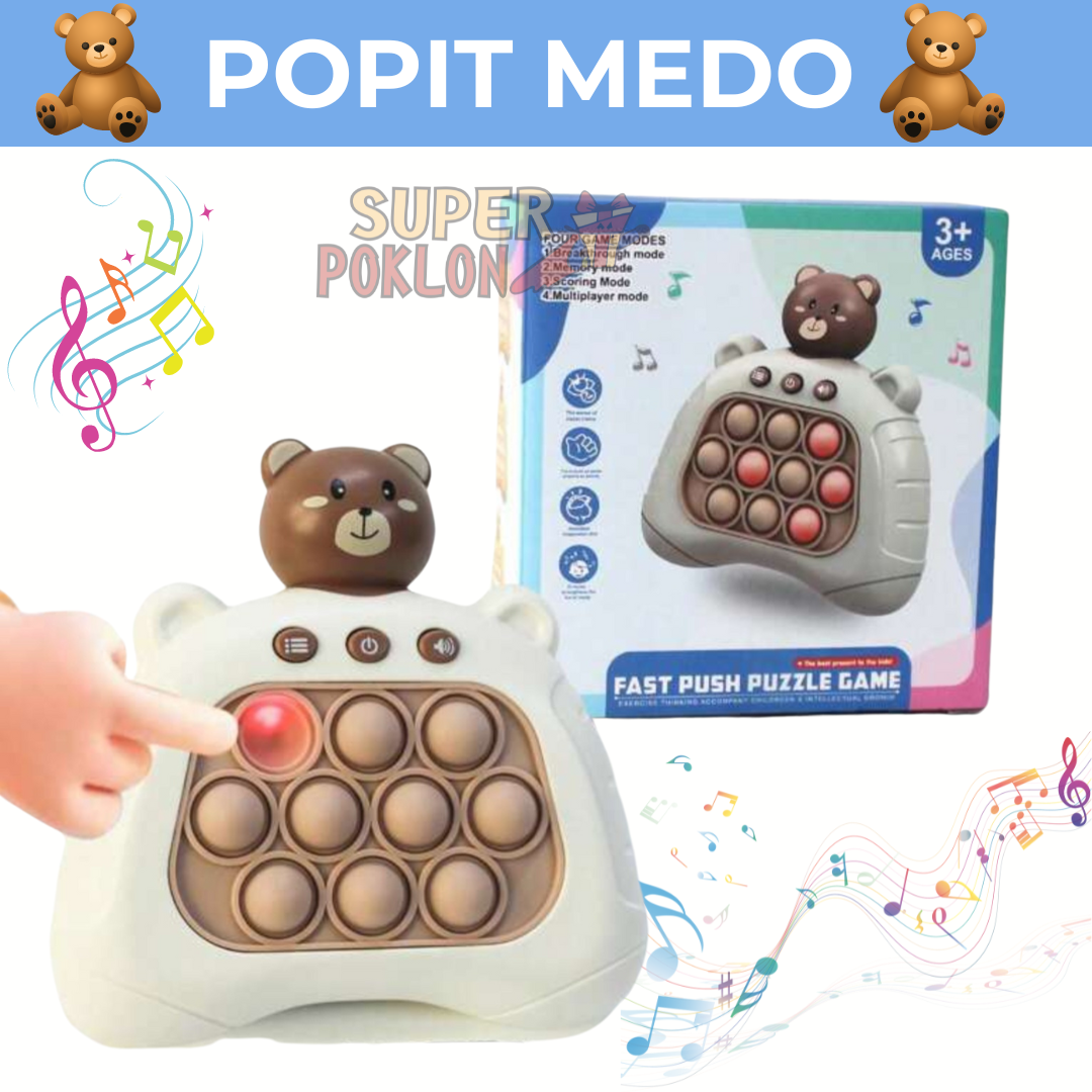 Medo POP IT - Dečija Konzola 4u1