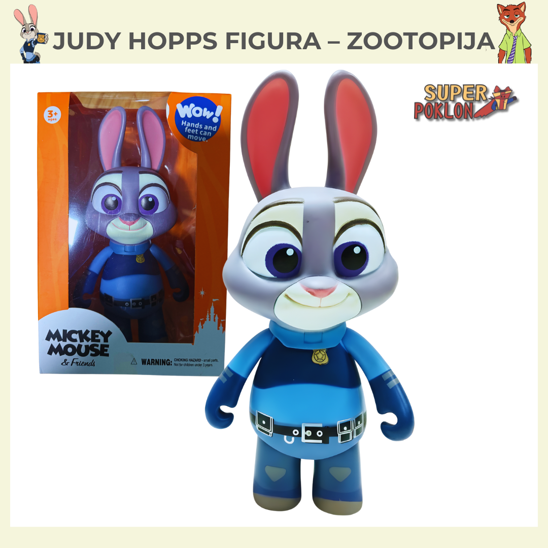 Judy Hopps – Zootopija u tvojoj sobi!🐰🐰