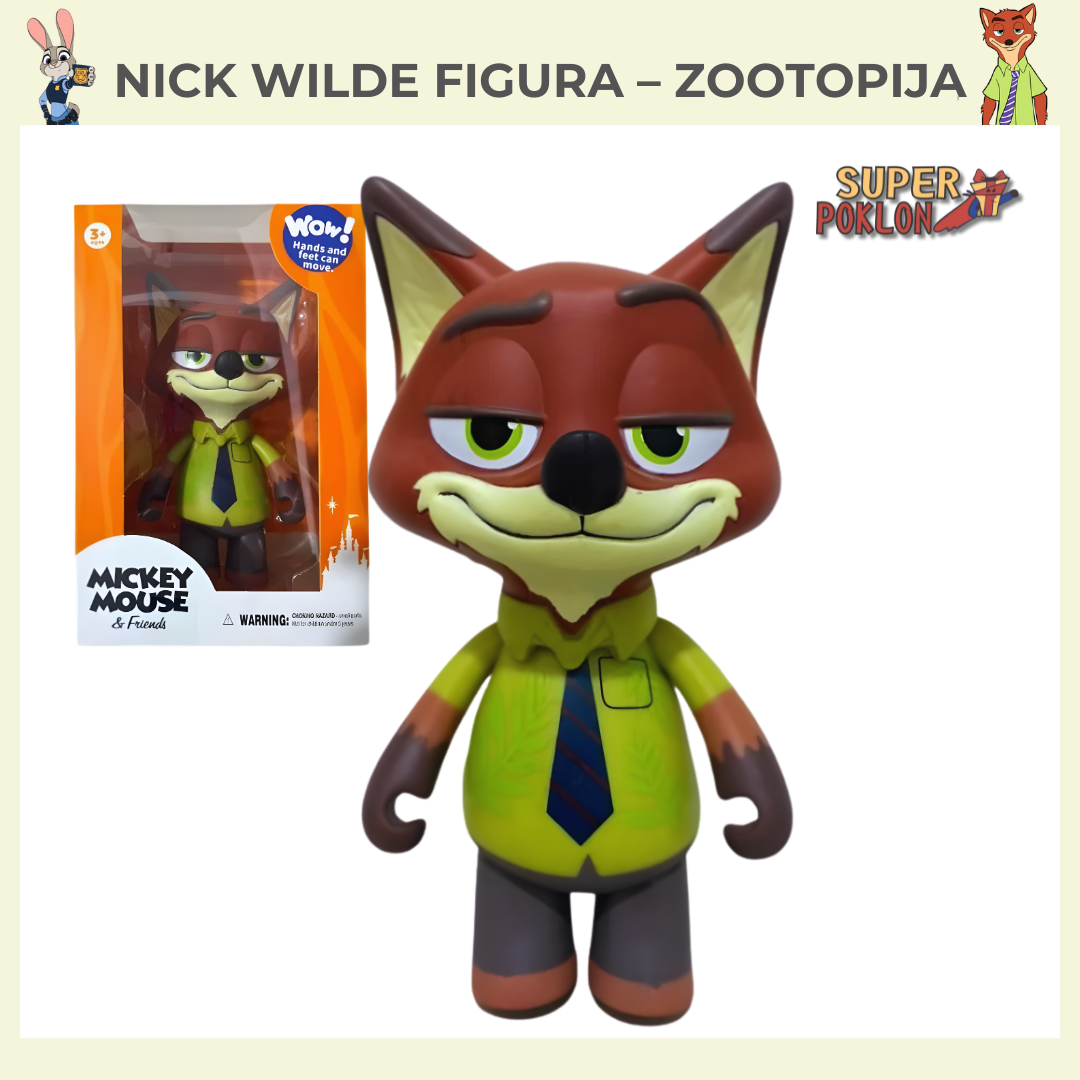 Nick Wilde – Zootopija u tvojoj sobi!🦊🦊
