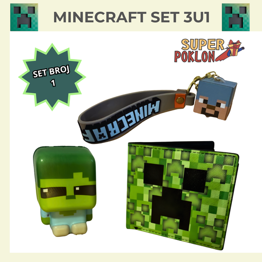 Minecraft Set - Više Vrsta ! ⛏️⛏️