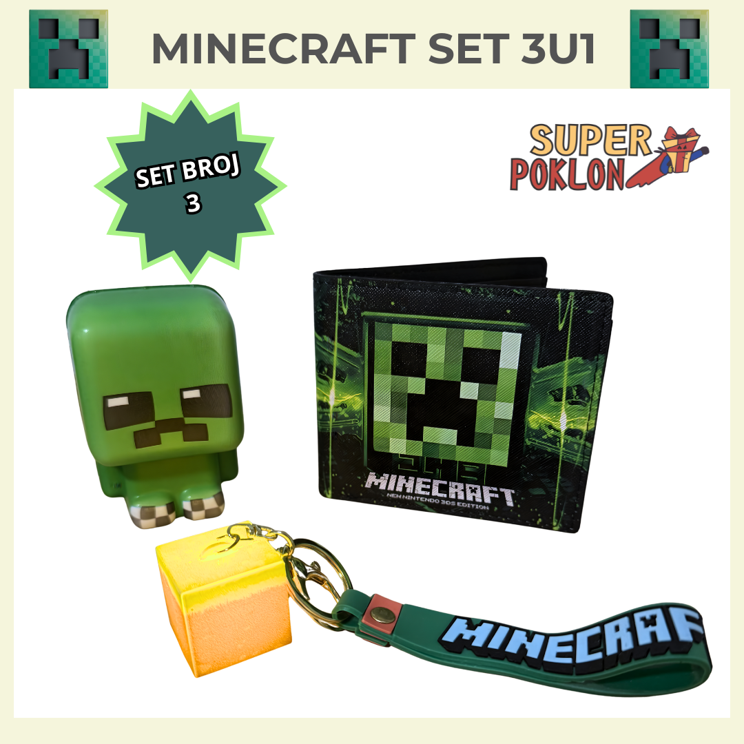 Minecraft Set - Više Vrsta ! ⛏️⛏️