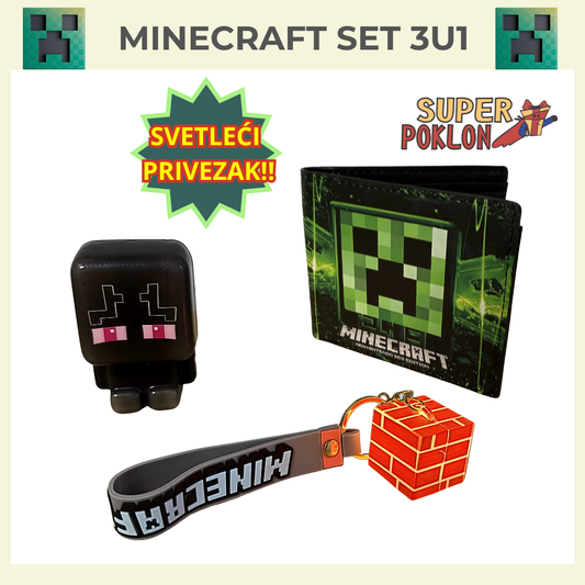 Minecraft Set - Cool Klinci ! ⛏️⛏️