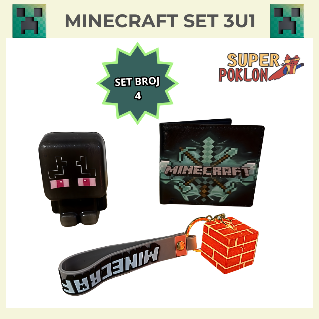 Minecraft Set - Više Vrsta ! ⛏️⛏️