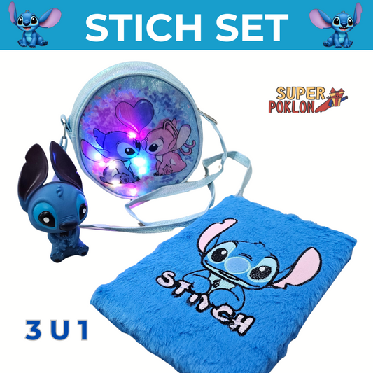 Stitch Set 3u1 - Sve za Magičnu Zabavu! 🌟🌀