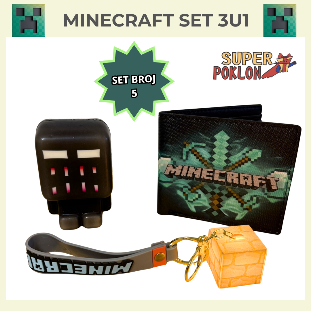 Minecraft Set - Više Vrsta ! ⛏️⛏️