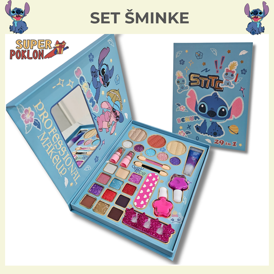 Stitch Paleta - 29 u 1 Set Šminke💋💙