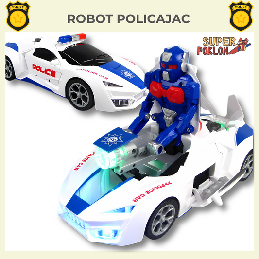 Policijski Auto Robot -Akcija i Avantura!🚓🤖