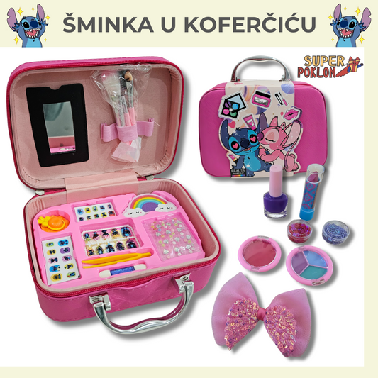 Set Šminke u Koferčiću -Stitch avantura 💄🎀