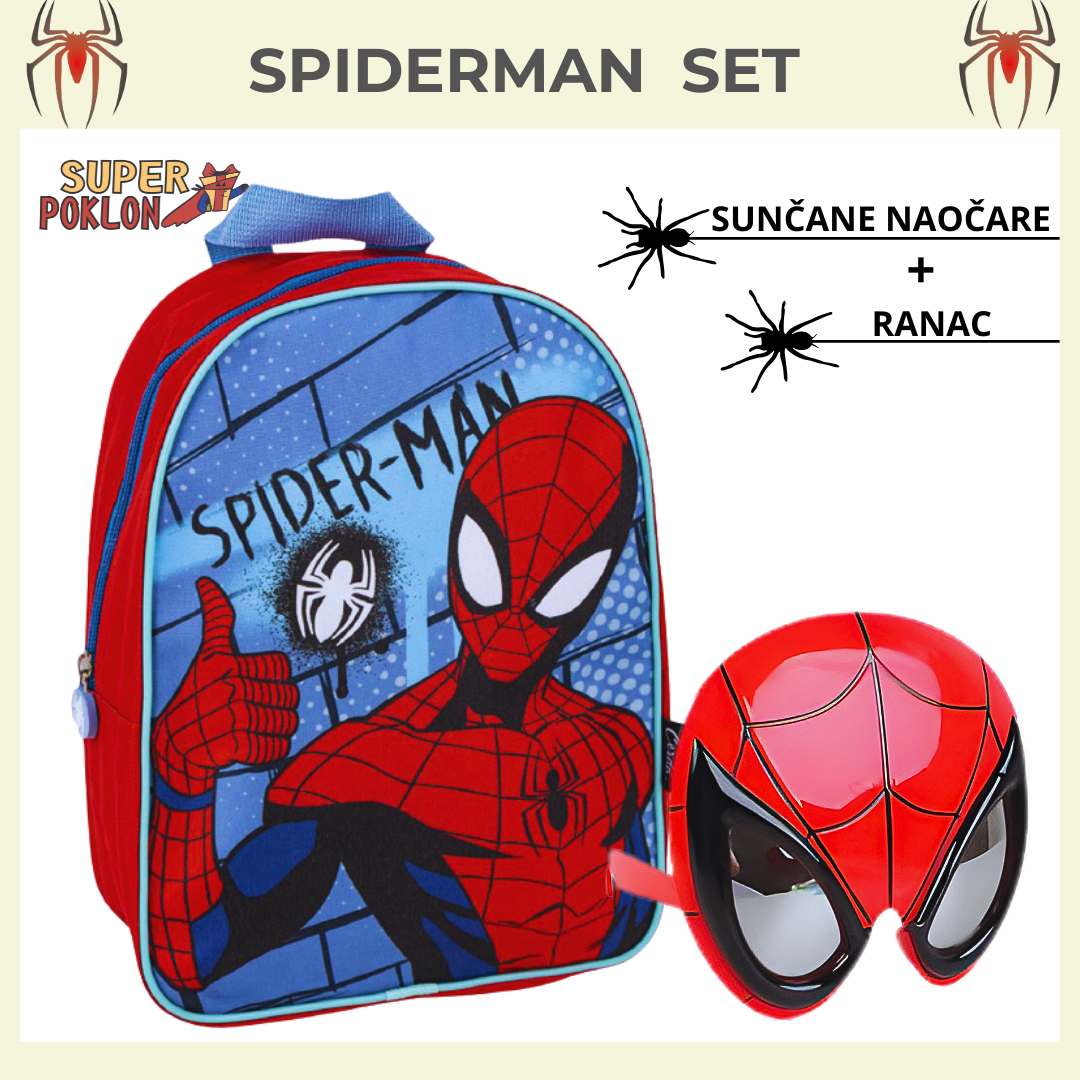 Spiderman set-Superheroj avantura!🕸️🕸️