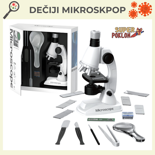 Mikroskop Set - Za Male Istraživače🔬✨