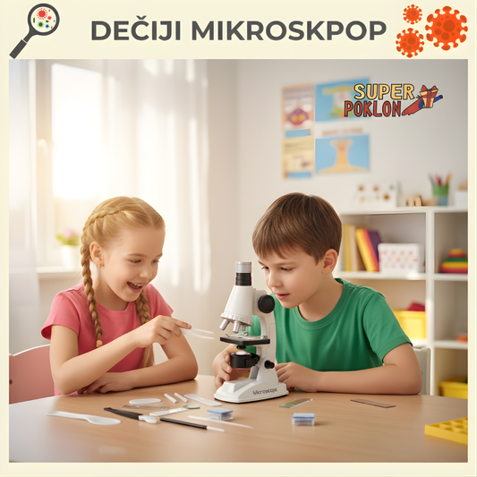 Mikroskop Set - Za Male Istraživače🔬✨