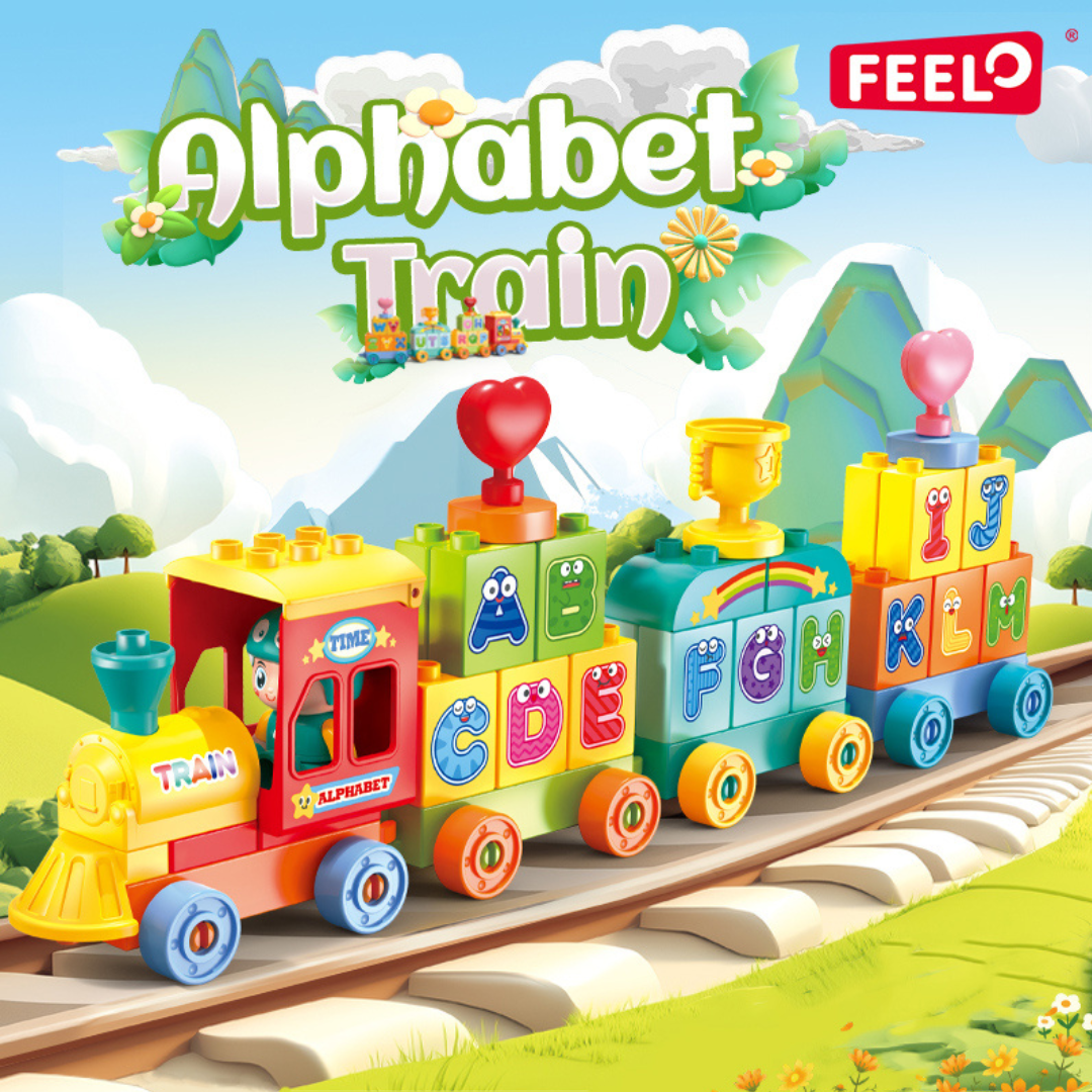 Složi Alphabet  – Voz od Kockica! 🚂✨