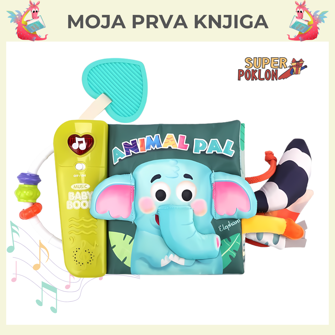 Moja Prva Knjiga – Knjiga Za Bebe! 📖🍼