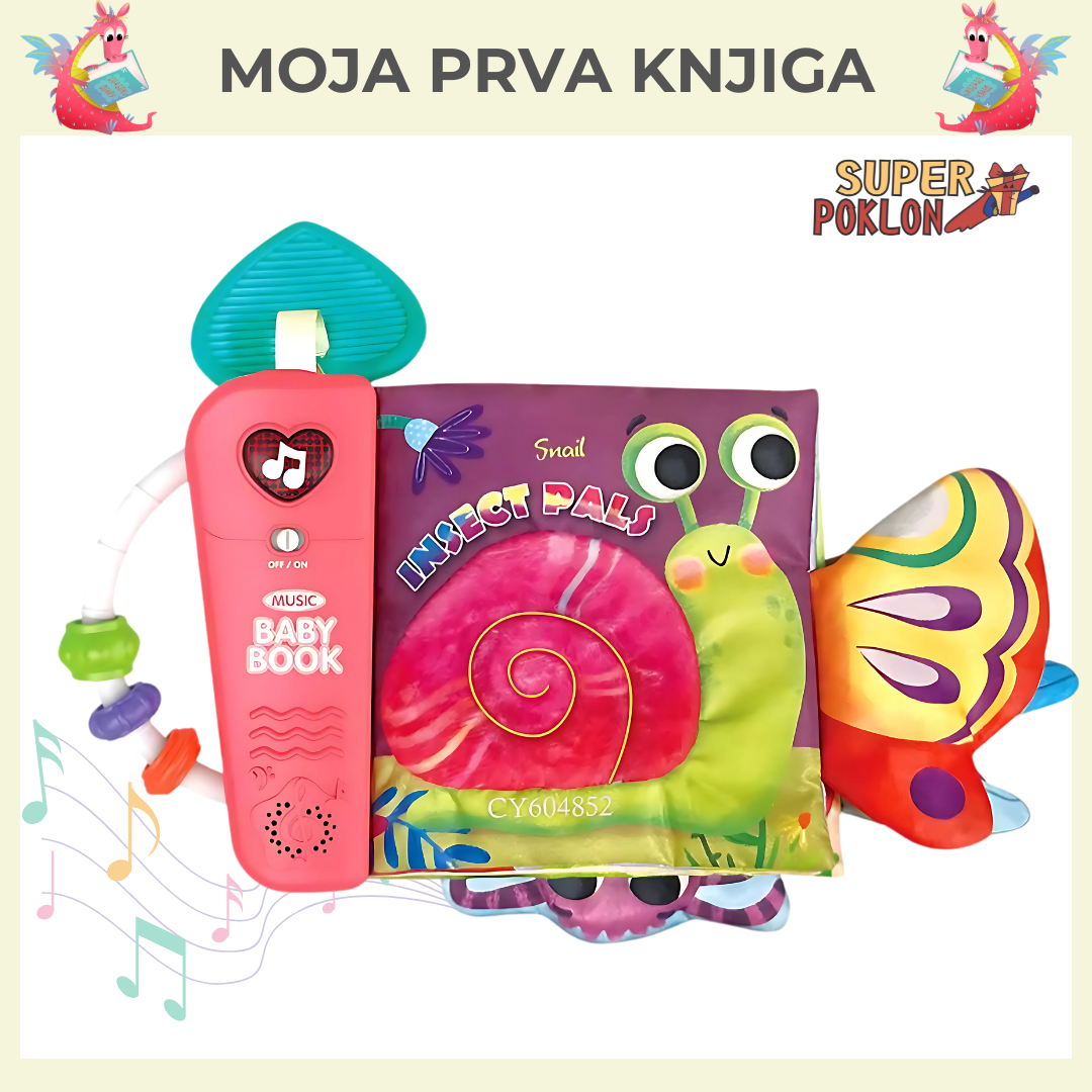 Moja Prva Knjiga – Knjiga Za Bebe! 📖🍼