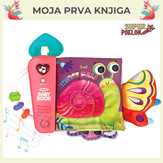 Moja Prva Knjiga – Knjiga Za Bebe! 📖🍼