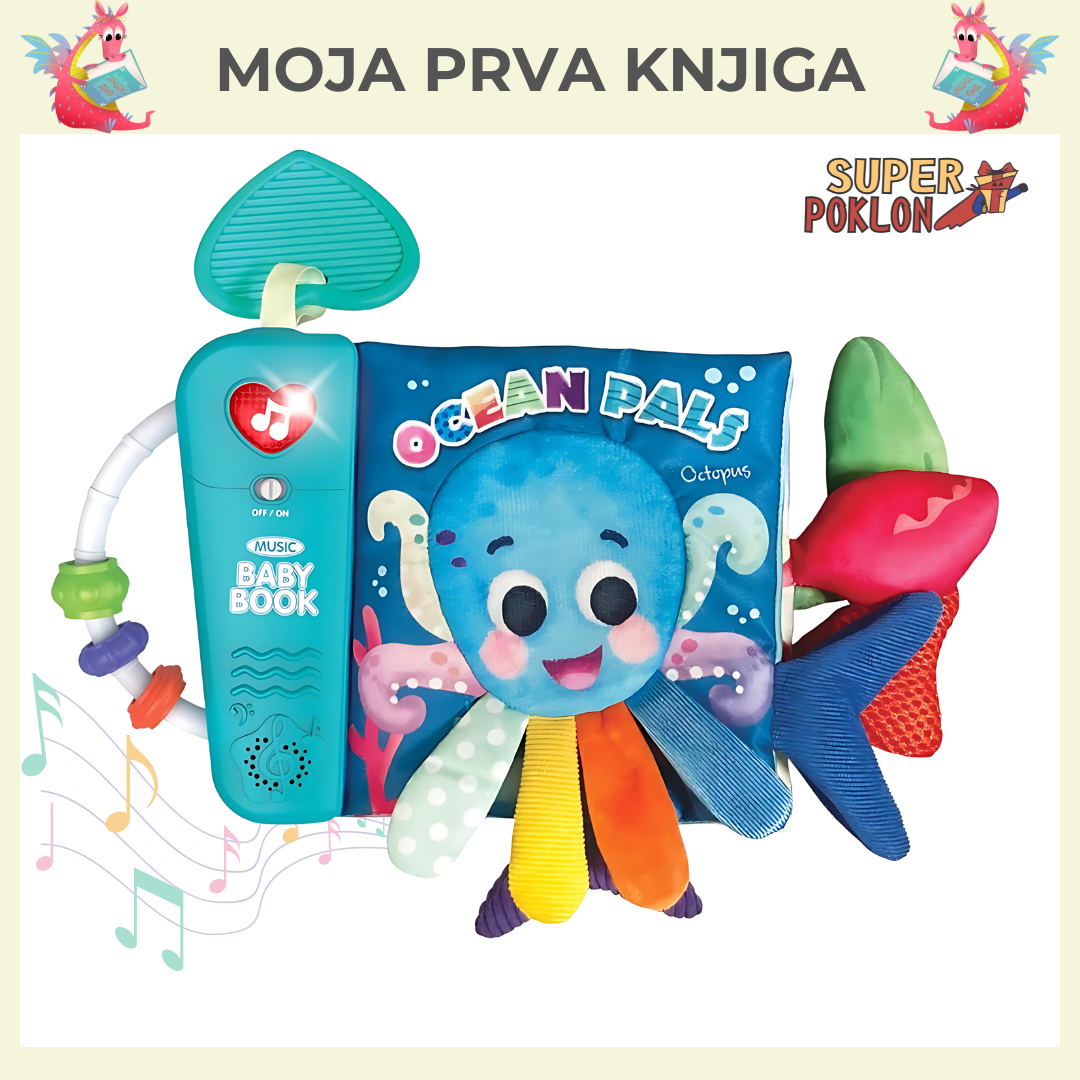 Moja Prva Knjiga – Knjiga Za Bebe! 📖🍼
