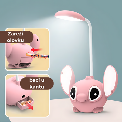 Dečija Stona Lampa - Stitch ! 🧸💡