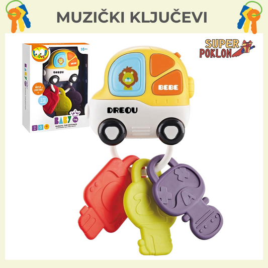 Muzički Ključići –  Svetli I Svira! 🎶🔑