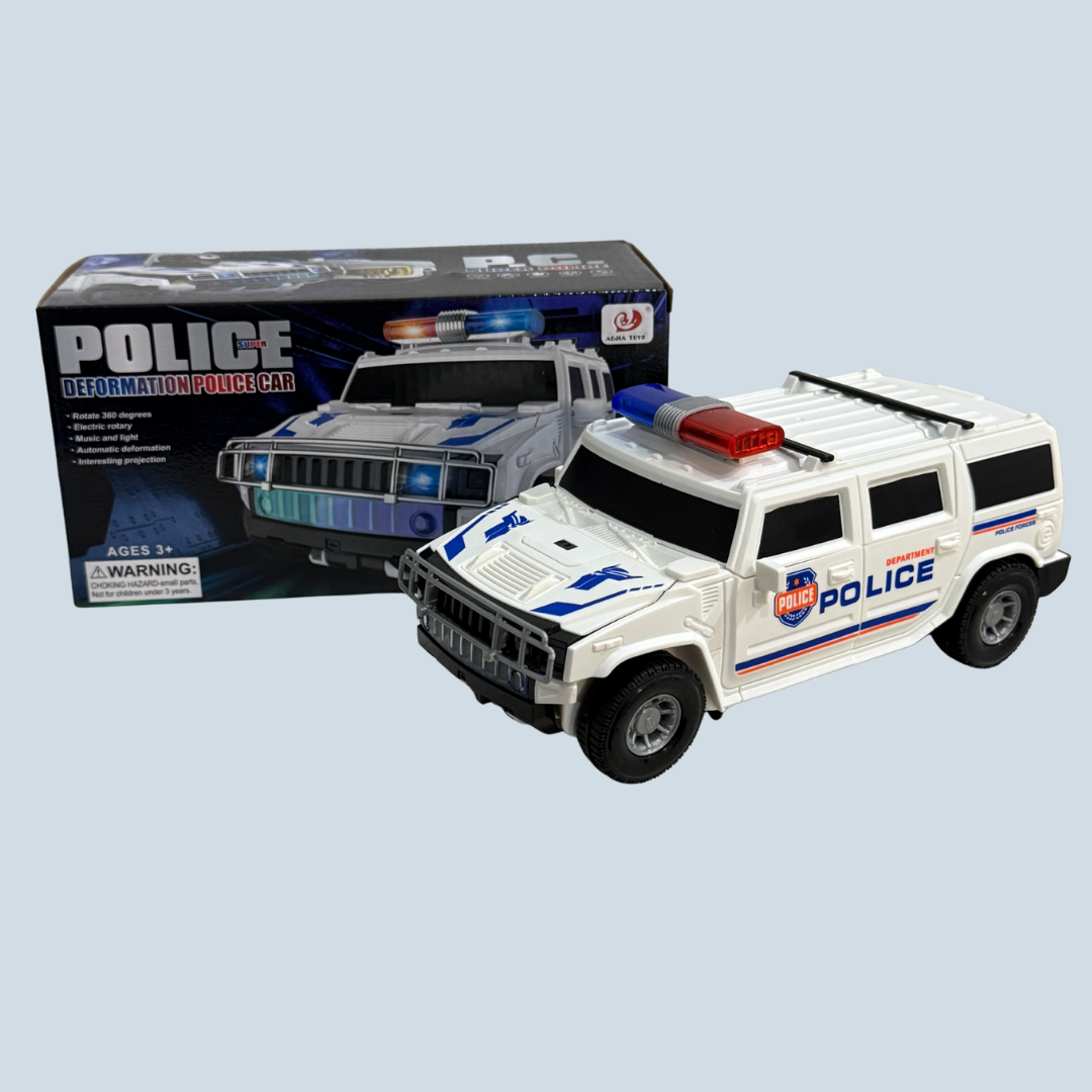 Policijski Auto-Transformer - Akcija i Avantura 🚓🤖
