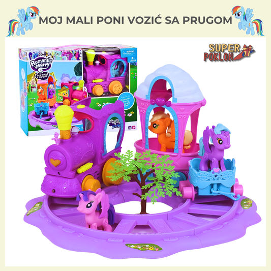 Moj Mali Poni - Muzički Vozić Sa Figuricama!