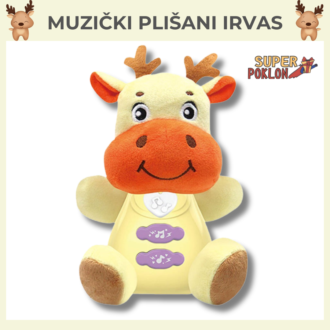 Plišani Irvas - nežni drug! 🦌♪♪♪