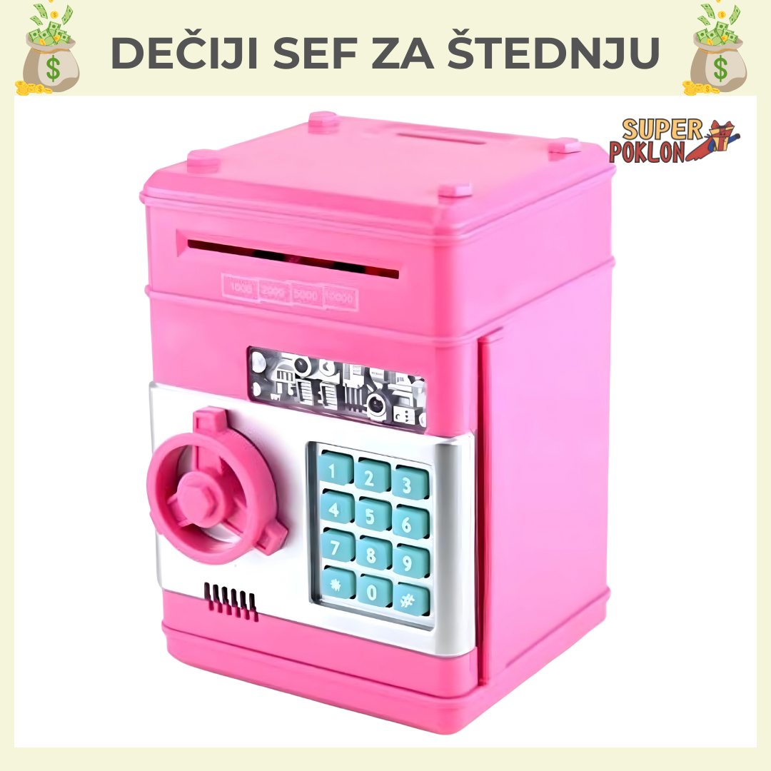 🌈 Dečiji Sef za Štednju - Male Štediše! 💰