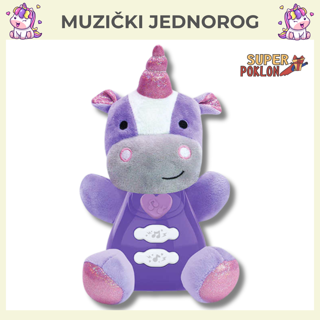 Plišani Jednorog- nežni drug! 🦄🎶