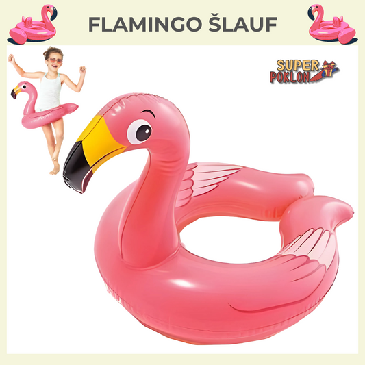 Flamingo Šlauf -  Igranje na Vodi! 🦩💦