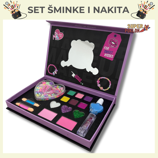 Set Šminke i Nakita - Predivan Poklon🎁💅