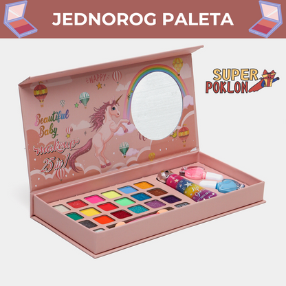 Jednorog paleta dečija kozmetika💄👑✨