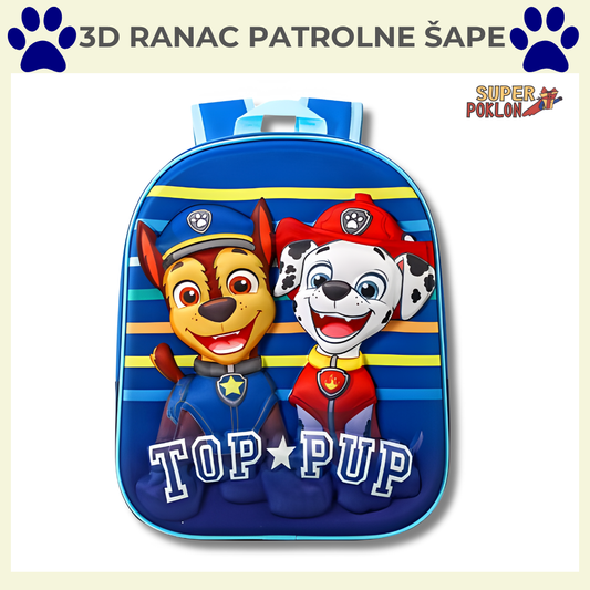 Patrolne Šape - 3D Ranac !🎒🐾