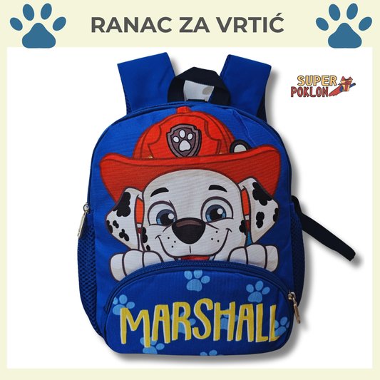 Ranac za Vrtić - Marshall 🐕