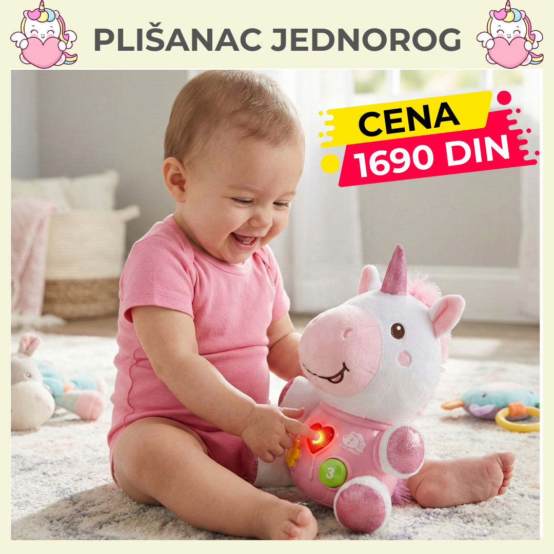 Muzički Jednorog Plišanac🦄