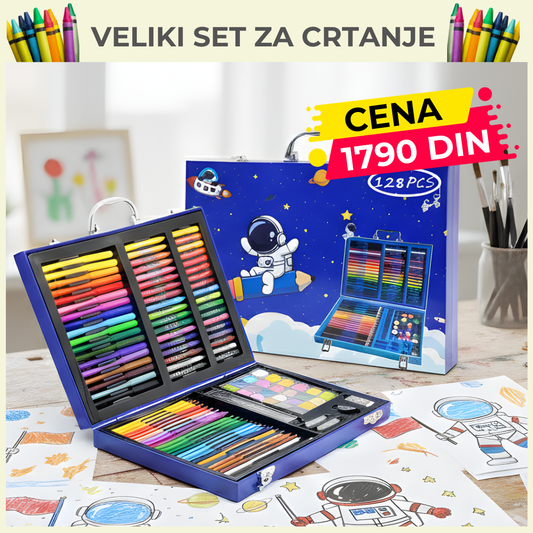 Set za Crtanje –Jednorog  ili Astronaut 🚀🦄