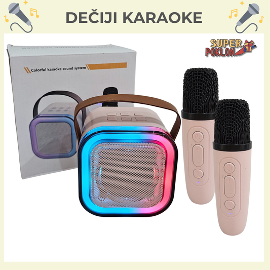 Dečiji Karaoke Set – Zvezda je rođena! 🎶🌟