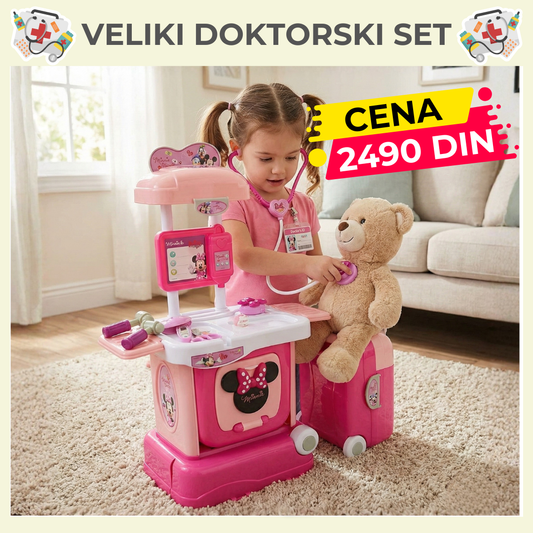 Doktorski Set Veliki-Mali Doktori🩺✨