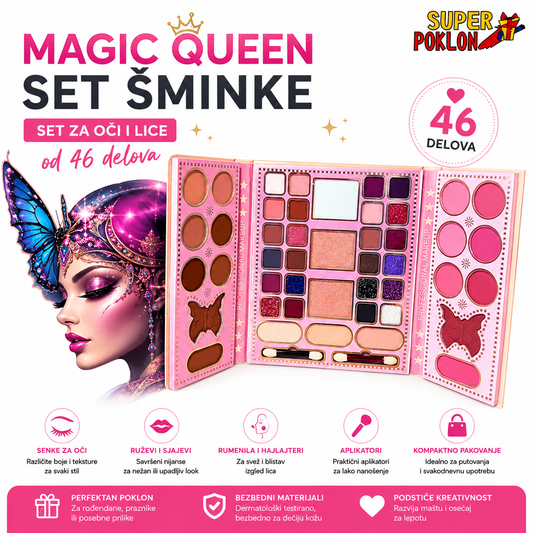 Magic Queen- Veliki Set Šminke 💄✨
