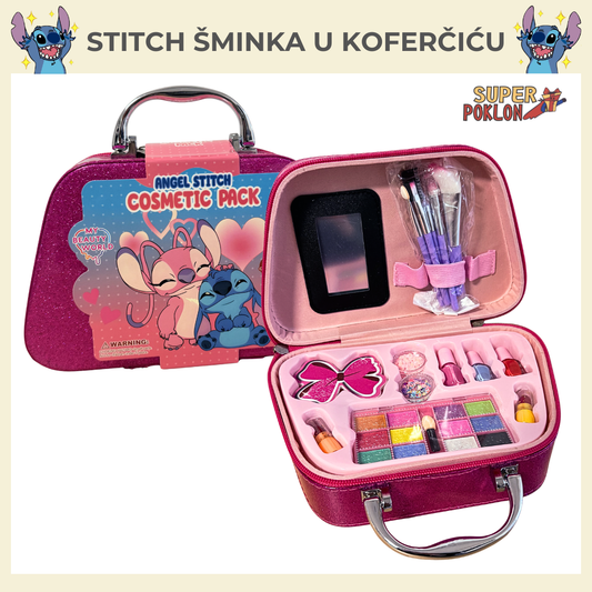 Stitch Kozmetički Kofer – Set Šminke za Devojčice