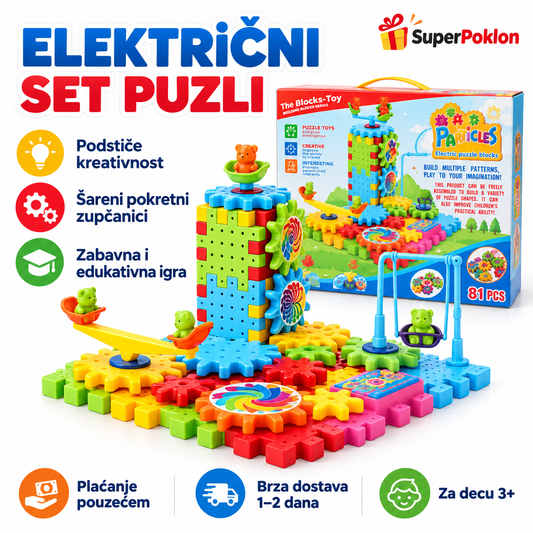 Magični Zupčanici–81 DELOVA🎡✨
