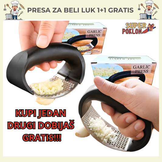 Presa Za Beli Luk  –1+1 GRATIS!!