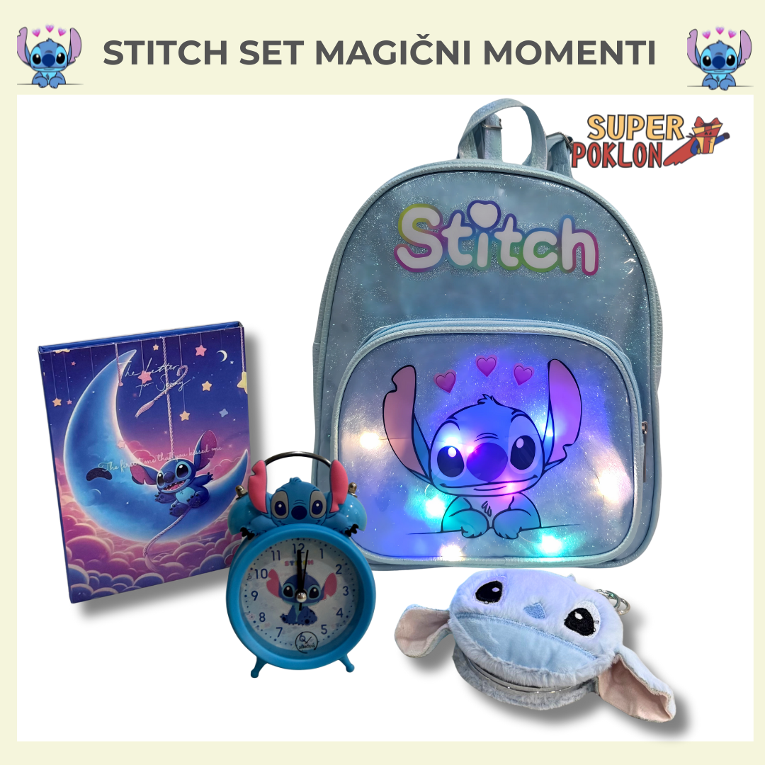 Stitch Set – Magični Trenuci ! ✨💙
