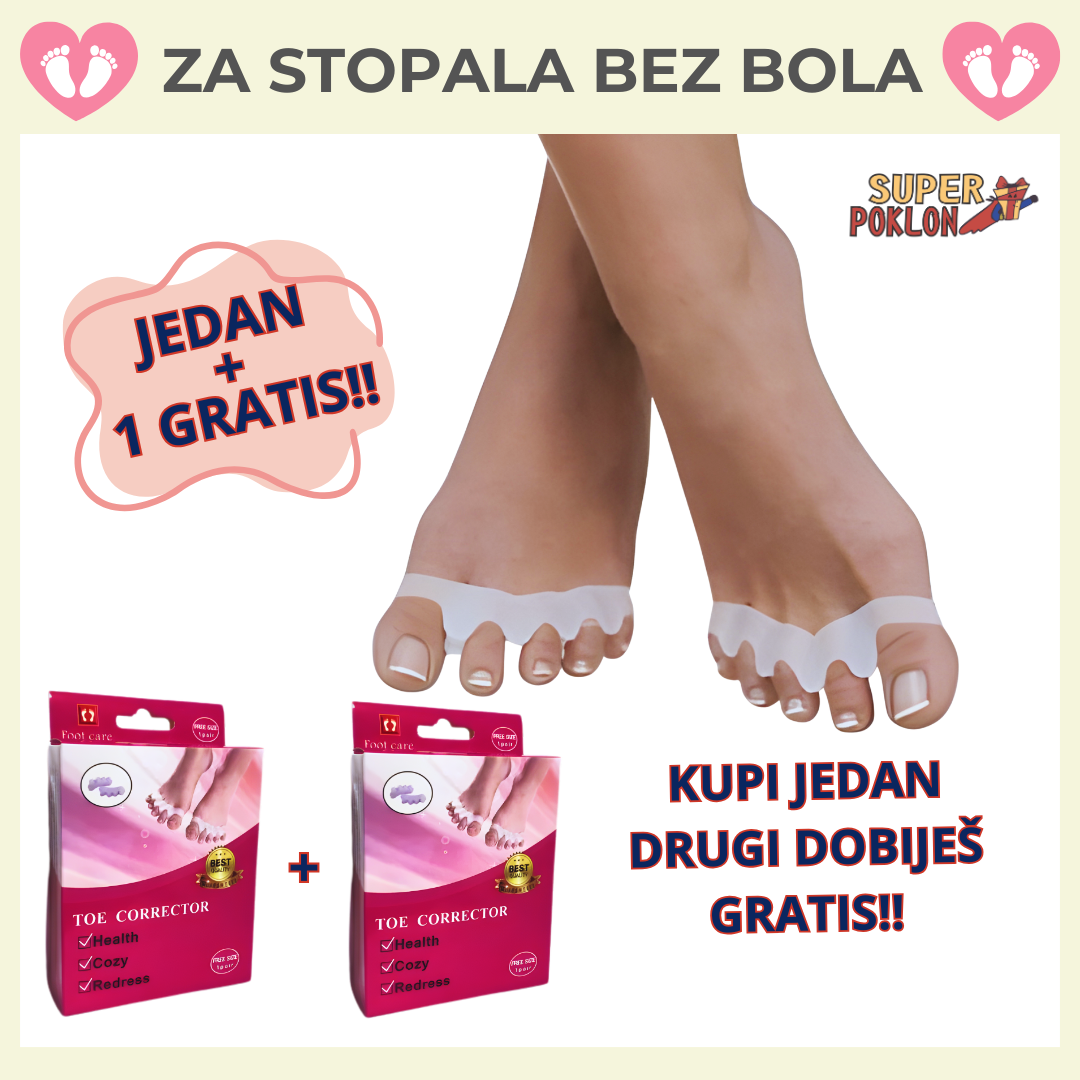 Za Stopala Bez Bola –Separator za prste !🦶🦶