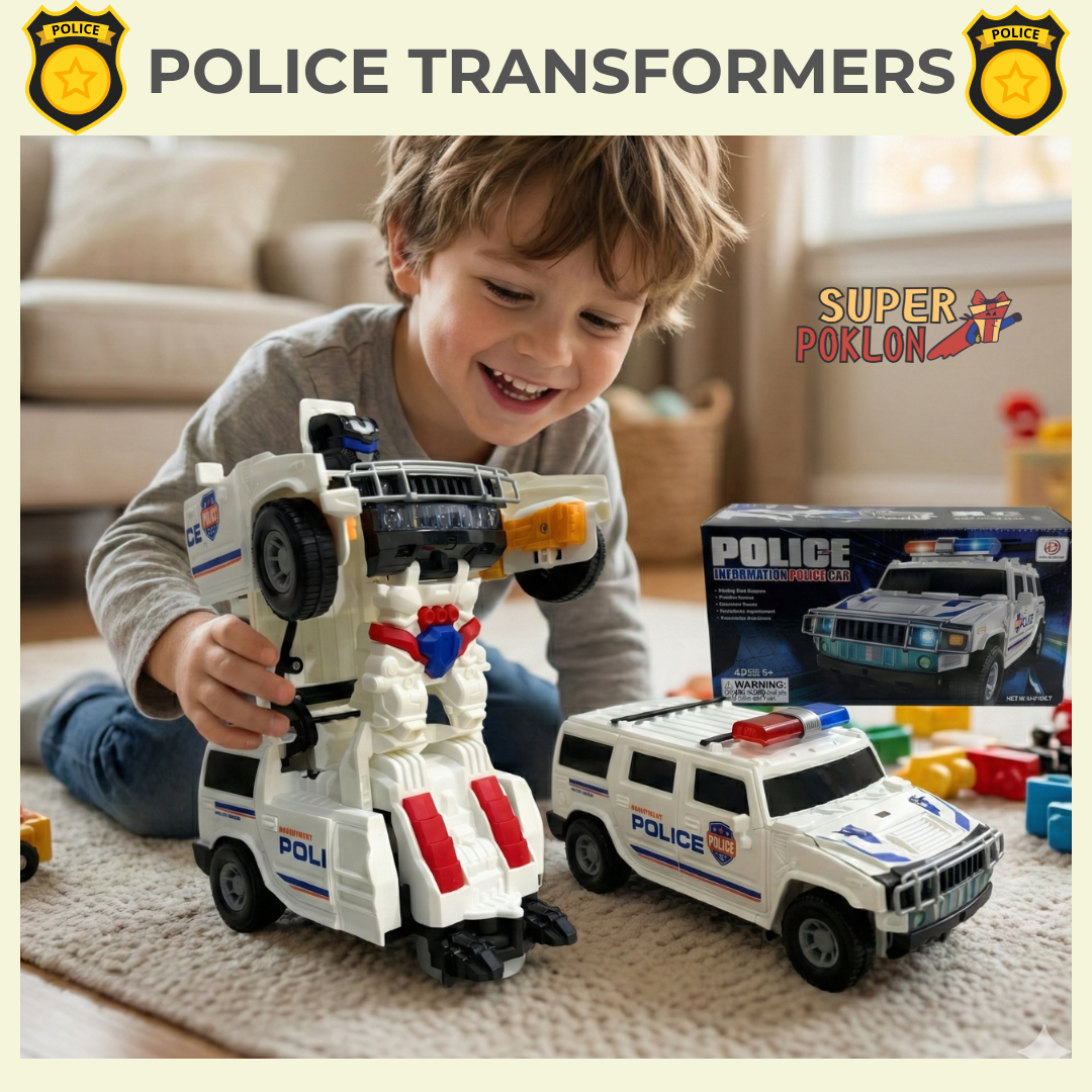 Policijski Auto-Transformer - Akcija i Avantura 🚓🤖